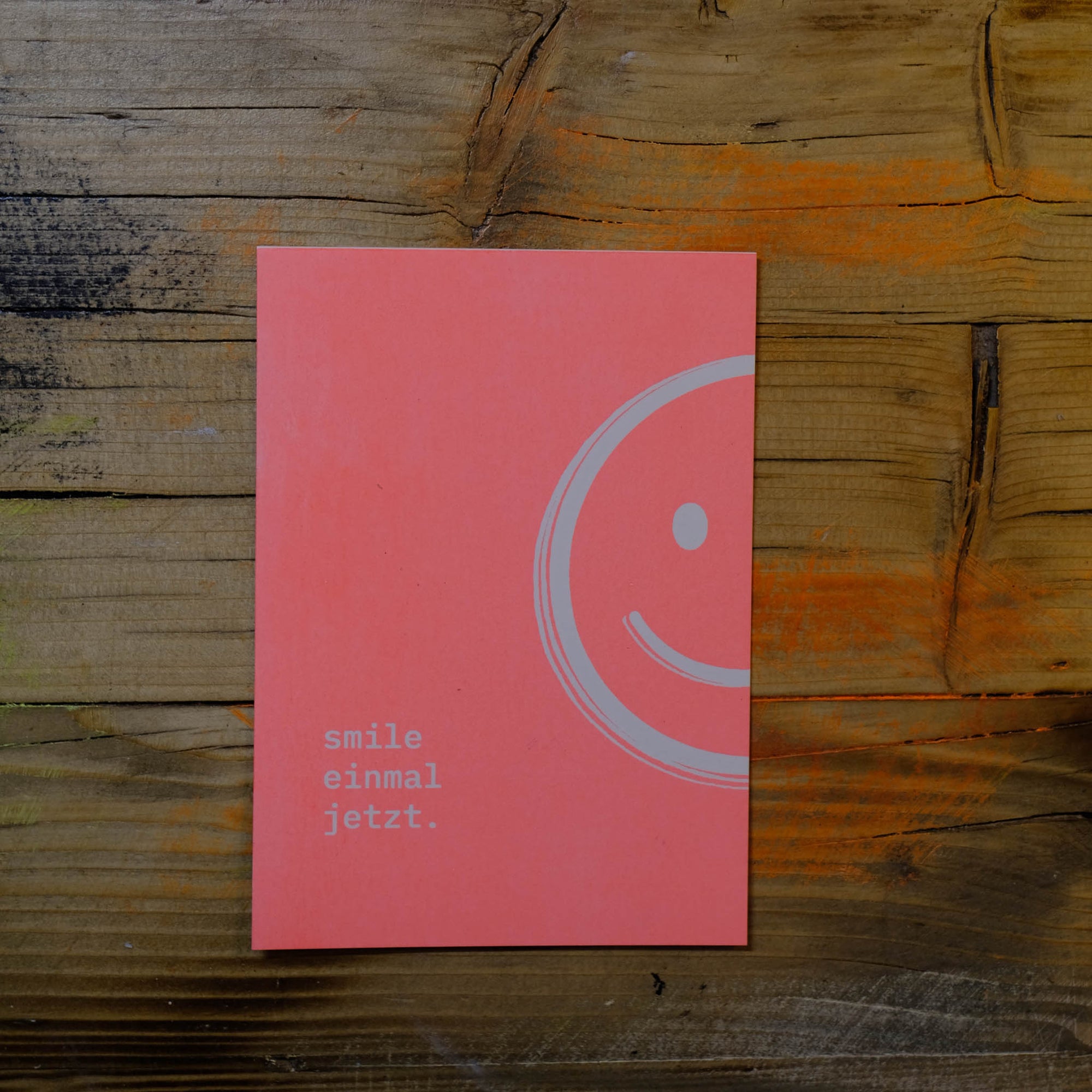 PC-2601-01 // smile. einmal. jetzt.