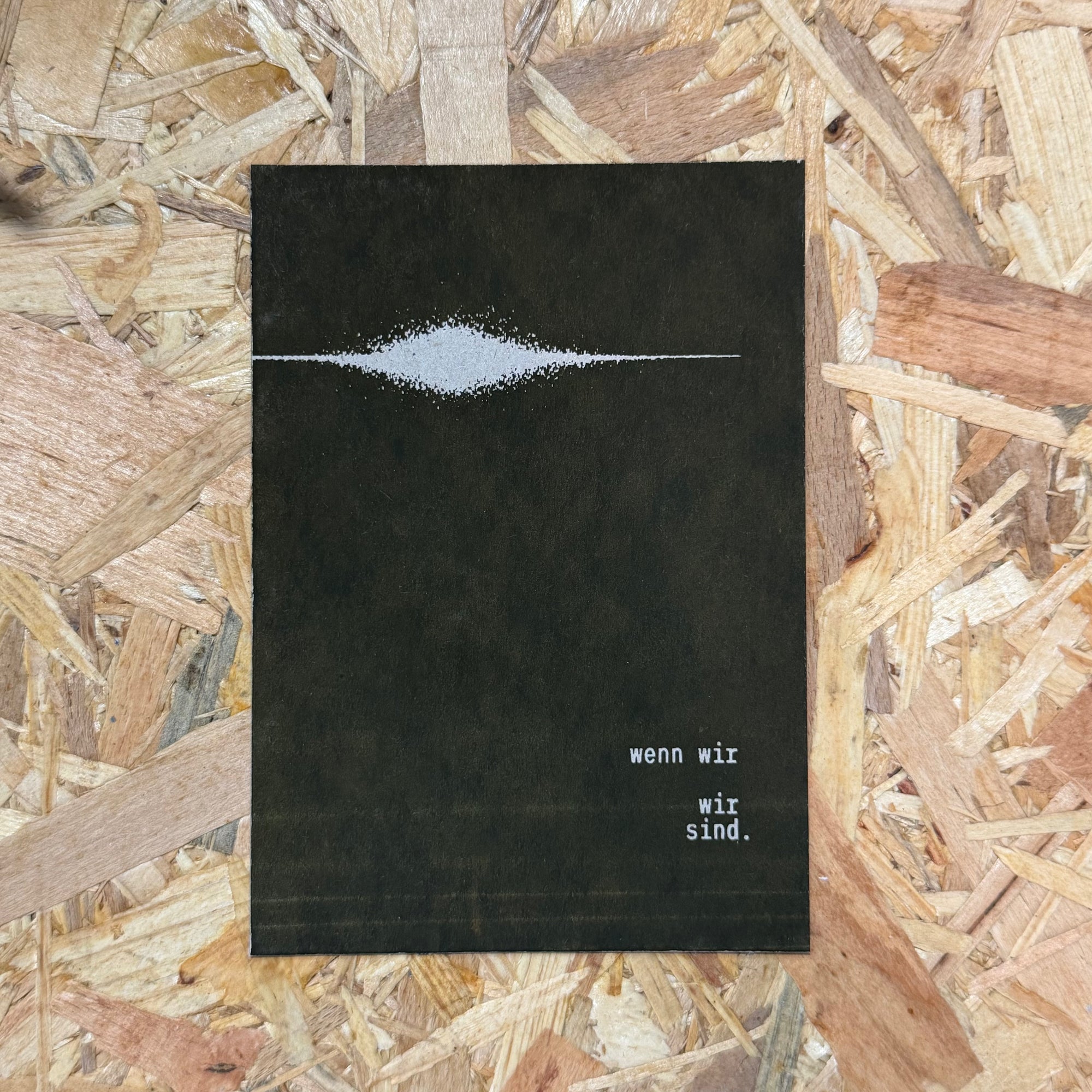 PC-2602-01 // wenn wir - wir sind