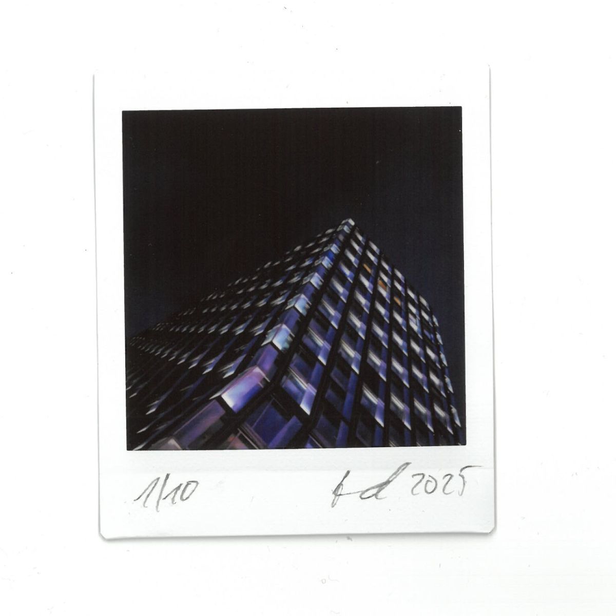 Night Tower – JANEVRN Lightstains Instax Print